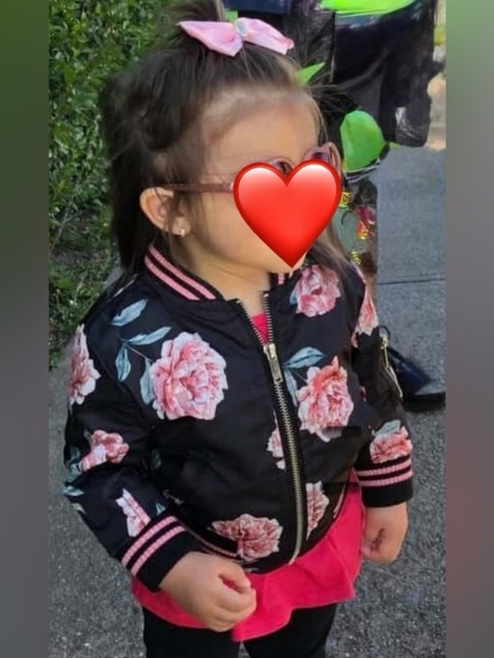 Urban Republic Girl Collection Bomper Jacket Floral Printed. Size 24M EUC